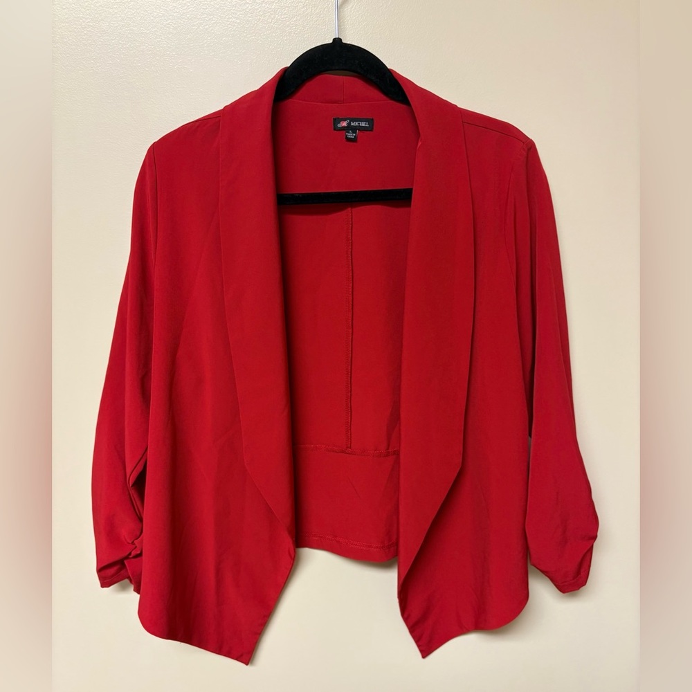 Michel Red Women's Blazer